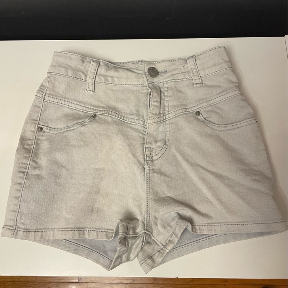 BDG Super High Rise Seam Shorts -25